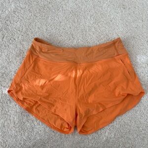 Outdoor Voices Bright Orange Athletic Shorts